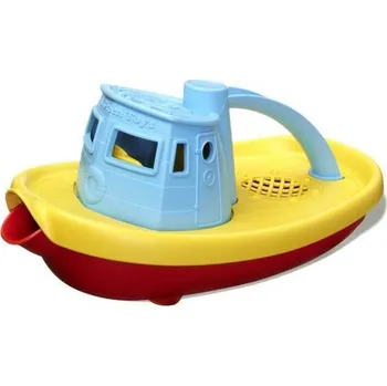 autíčko Green Toys Loďka červená