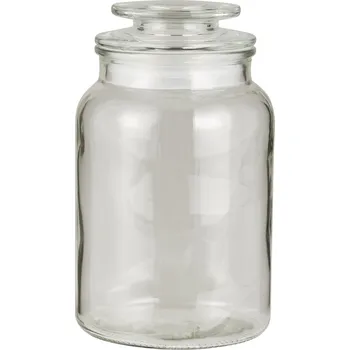 Dóza na potraviny Ib Laursen Skleněná úložná dóza Clear 1,25 l