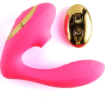 Vibrátor Tracy's Dog OG 2 Clitoral Sucking Vibrator Rose Red