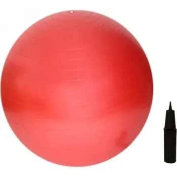Gymnastický míč Gymnastický míč Gymball ⌀ 65cm červený+ hustilka ZDARMA (Gymball ⌀ 65cm - červený)