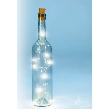 Vánoční dekorace Die moderne Hausfrau LED Osvětlení do láhve Zátka 792182