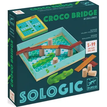 Desková hra DJECO Sologic Croco Bridge