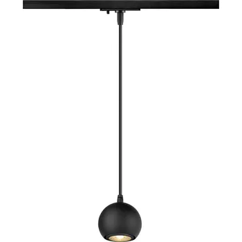 BIG WHITE (SLV) LIGHT EYE 90 1~ závěsné svítidlo, GU10, délka závěsu 150cm, 1x max. 6W, matná černá 1008168