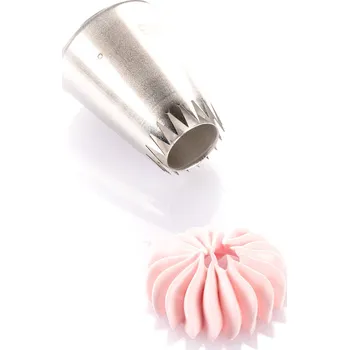 Silikomart, Koncovka tvořítko dekorační Mini Religieuse Tube 02 18 mm - Formadore