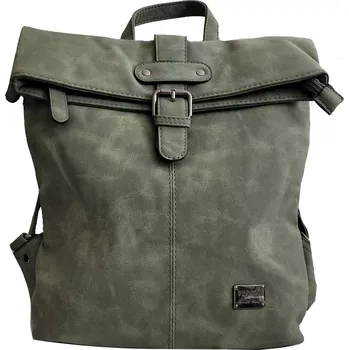 Městský batoh Stylová dámská kabelka a batoh 2v1 Tessra 5509 zelená. Praktické a elegantní řešení pro každý den | Cooltovka.cz