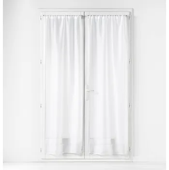 Sprchový závěs Douceur d'intérieur Sada dvou jednobarevných záclon, LISSEA, 70 x 200 cm