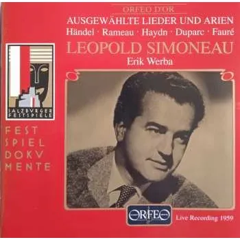 Zahraniční hudba CD Leopold Simoneau: Ausgewählte Lieder und Arien 2000