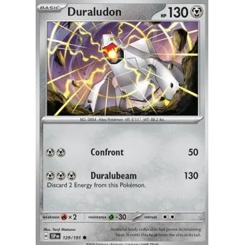 Karetní hra Pokémon SSP 129/191 Duraludon - Surging Sparks Stav: Near Mint, Verze: REVERSE HOLO