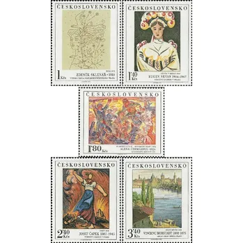 Sběratelství Umění 1975 - čistá - č. 2176-2180