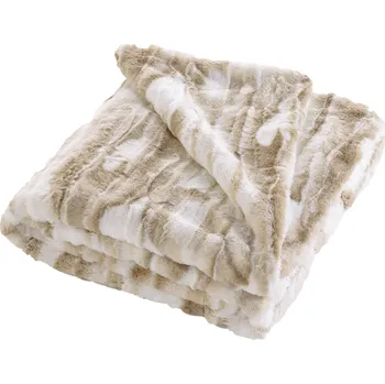 deka Douceur d'intérieur Plyšová deka z umělé kožešiny, CHAYENNE, 180 x 220 cm