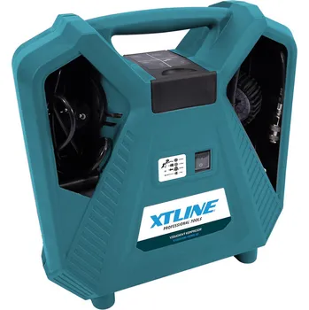 Kompresor XT line XTLINE Kompresor bezolejový 1100 W + příslušenství 8 dílů