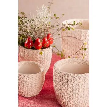 Obal na květináč Paramit TAHITI Obal na květináč 17 cm krémová