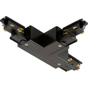 Bodové svítidlo BIG WHITE (SLV) S-TRACK T-spojka nastavitelná, vlevo,s možností napájení, s možností napájení, DALI, PHASE, černá 1007818