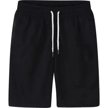 Pánské kraťasy Prodyšné bavlněné šortky na sport se šňůrkou v pase Barva: Černá, Velikost: 4XL