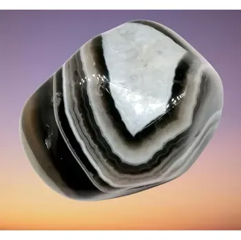 Achát, velká hmatka jumbo, Botswana 70 g