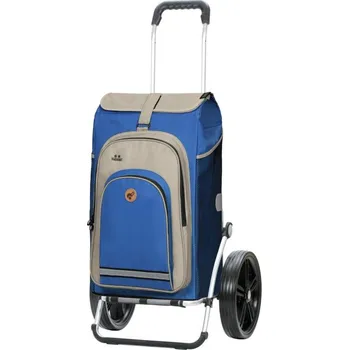 Taška na kolečkách Andersen Royal Shopper Hydro 2.1 modrá, kolečka ložisková 29cm