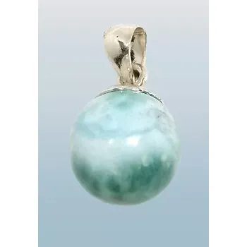 Přívěsek Larimar kulička, přívěsek v AA kvalitě 4,7 g