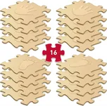 Muffik - set aktivních podložek Ruka/noha 16 ks Béžová