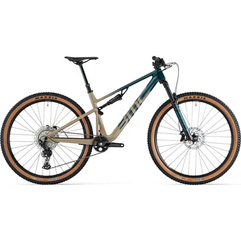 Horské kolo Horské kolo BMC Fourstroke LT Two Sparkling Dark Petrol / Sand M