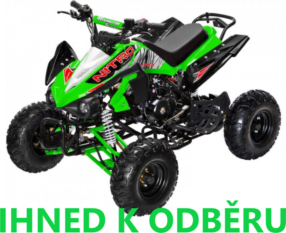 Dětská čtyřkolka BUFFLER XS110Y zelená