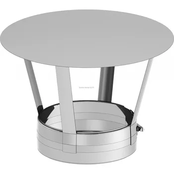 Komín Stříška nerezového komínu s izolací 130/32,5 mm