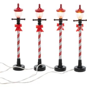 Lucerna Fééric Lights and Christmas Vánoční lucerna, LED svíčka, 10 cm