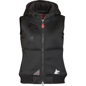 Westernová neoprenová vesta LproWest - černá velikost XXXL