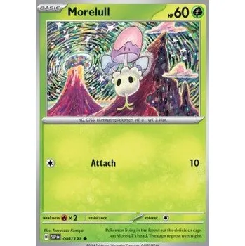 Volný čas Pokémon SSP 008/191 Morelull - Surging Sparks Stav: Near Mint, Verze: NORMAL