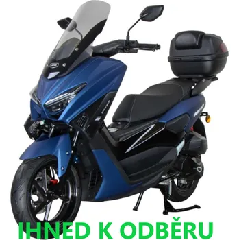 malá motorka Skútr BUFFLER SM125R modrá