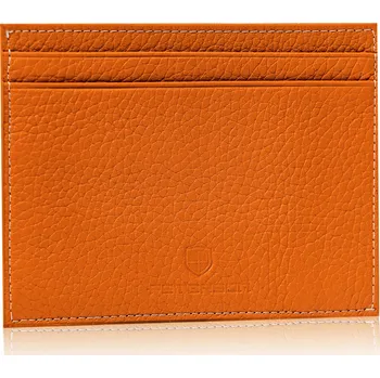 Ledvinka Kožené pouzdro na doklady a bankovky Barva: Oranžová