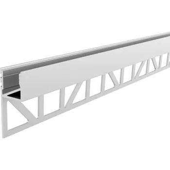 LED páska Light Impressions Reprofil dlaždicový profil svítící horní část bílá lakovaná 3000 mm 975395