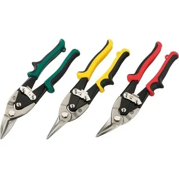 Sada nářadí Klempířské kleště STROXX sada nůžek na plech, 3 dílná