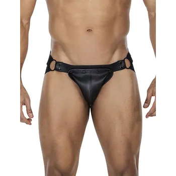 Pánské erotické prádlo Cut4Men JOCKSTR4P02 Jock Snap Black Velikost S/M