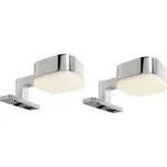 Deko-Light nábytkové přisazené svítidlo Cursa 2ks sada 220-240V AC/50-60Hz 8,80 W 2700 K 240 lm 50 stříbrná 687088