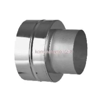 Komín Přechodka nerez komín 130/32,5mm izolovaný/jednovrstvý