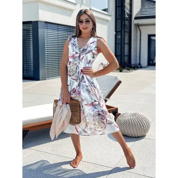 Dámské šaty Dámské šaty ROSALIE EY2511 Barva: Barevná, Velikost: XS