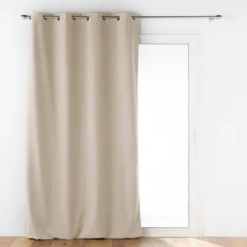 Sprchový závěs Douceur d'intérieur Izolační závěs s oky, 140 x 260 cm