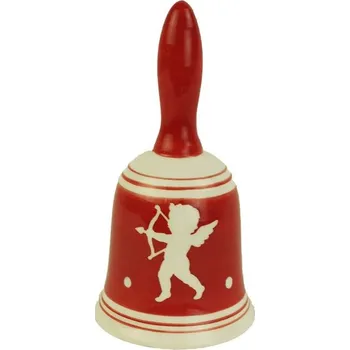 Zvonek červený X1472 - dia 7 x 13,8 cm