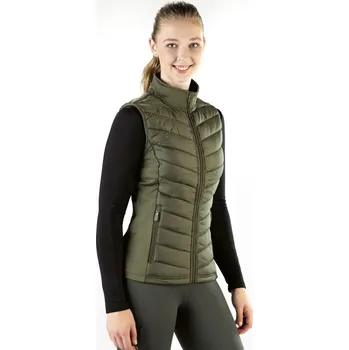 Jezdecká Vesta HKM Basel, Dětská - 164 - Olivová