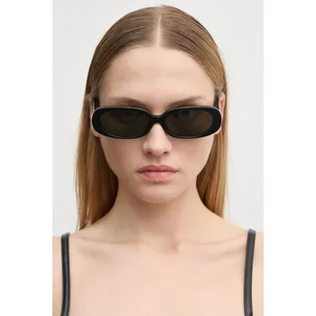 Sluneční brýle LINDA FARROW CARA černá barva, LFL1252C1SUN, ONE SIZE, 99X