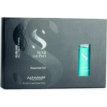Vlasová regenerace Alfaparf Milano Semi di Lino Sublime Essential Oil ( 12 x 13 ml )- Esenciální olej pro všechny typy vlasů 13 ml