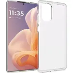 Silikonové pouzdro Coolcase Ultra Thin 0,5 mm na mobil Motorola Moto G85 5G Čiré (Silikonový kryt či obal na mobilní telefon v průhledném provedení Motorola Moto G85 5G)