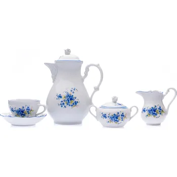 Český porcelán, a.s., Dubí Kávová souprava, pomněnky, Český porcelán, 15 d.