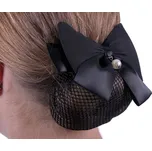 Spona do vlasů se síťkou QHP, Černá