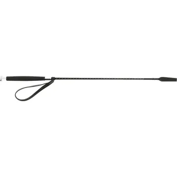 Jezdecký bičík Skokový bič CRAVACHE WHIP a GO, 65 cm - Červená