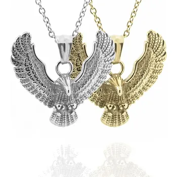 Přívěsek Přívěsek Orel z nerezové oceli s řetízkem - Nerez RL