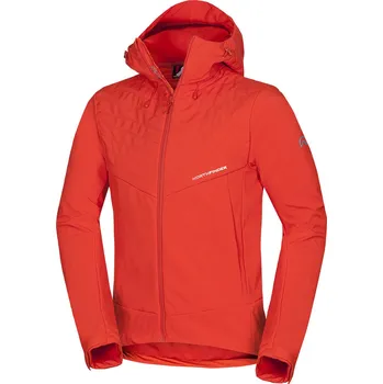 Pánská softshellová bunda Northfinder Pánská softshellová bunda zateplená MARQUIS oranžová XL