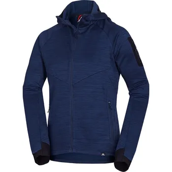 Pánská mikina Northfinder Pánská univerzální funkční mikina s kapucí DAMMASTOCK modrá