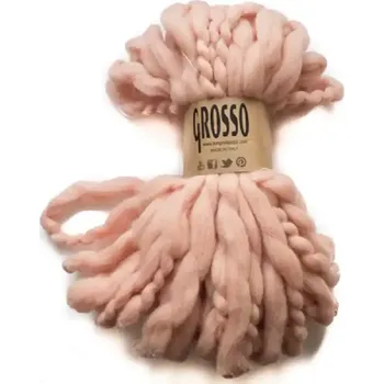 Příze Borgo de' Pazzi Grosso 13 Pudrová (Objemová příze Grosso 13 Pudrová)