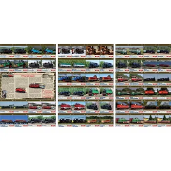 Pexeso Pexeso - Parní a jiné historické lokomotivy II.